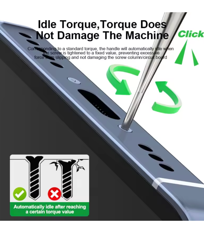 RELIFE RL-726A 3D Torque Precision 5 Piece Screwdriver Set Phone Repair Tool