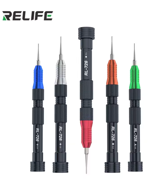 RELIFE RL-726A 3D Torque Precision 5 Piece Screwdriver Set Phone Repair Tool