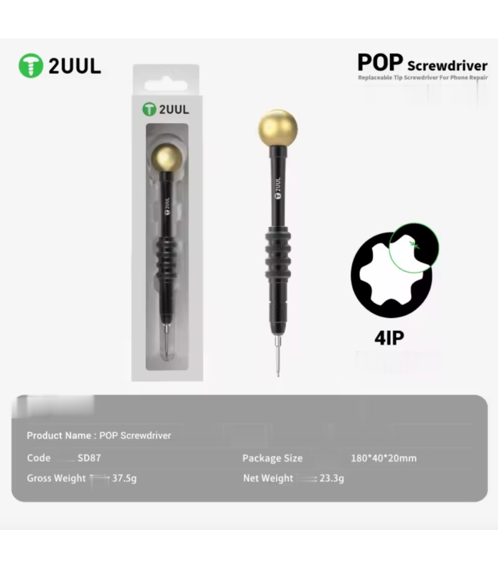 2UUL Screwdriver For Apple iPhone 17 series Driver Repair Tool