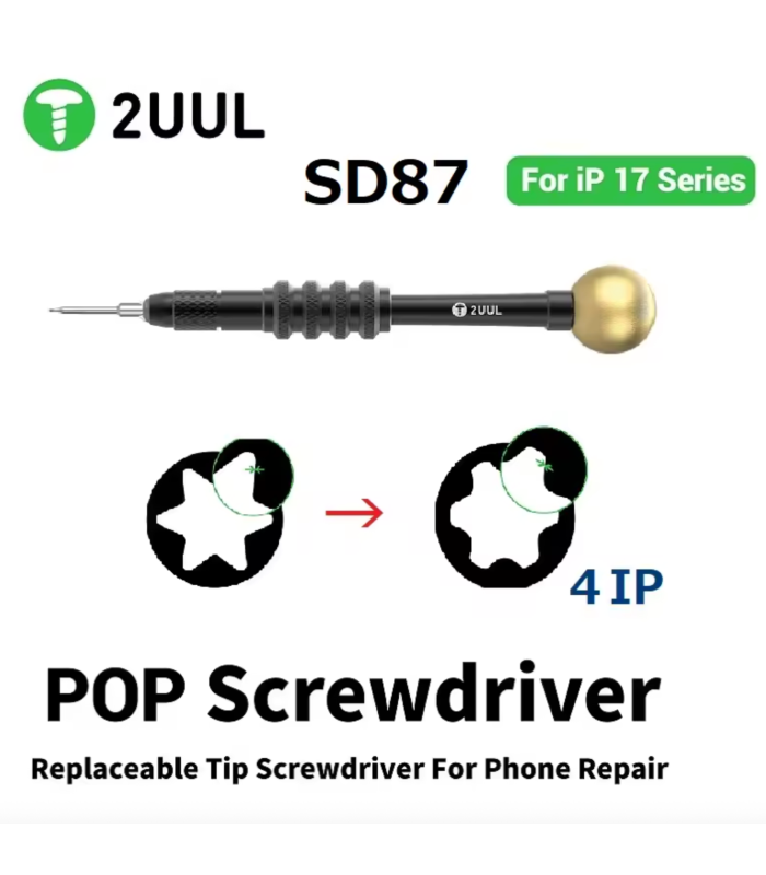 2UUL Screwdriver For Apple iPhone 17 series Driver Repair Tool