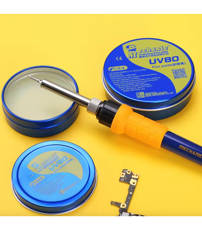 MECHANIC MCN-UV80 Rosin Soldering solder Paste Flux No-clean Welding 65g BGA