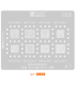 Amaoe U-QSU4 BGA Reballing Solder Template Stencil for Qualcomm Snapdragon CPU