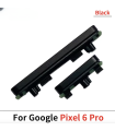 For Google Pixel 6 Pro Black Side External Power Key Set Volume Up Down Buttons