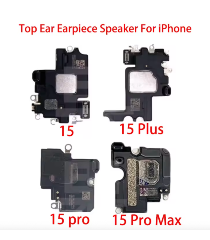 For Apple iPhone 15 Plus Replacement Earpiece Ear top Speaker Module Assembly