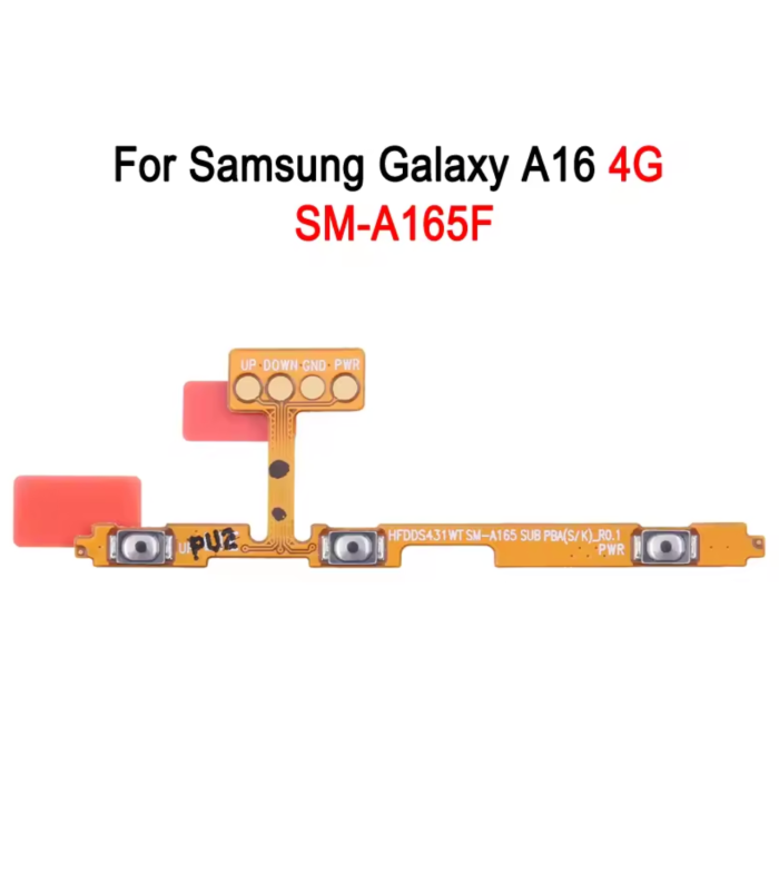 Samsung Galaxy A16 4G Replacement Power Flex Cable Volume Button Flex
