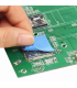 2 PCS SILICONE Blue Thermal Pad 100 x 100 x 0.5 mm thick 6 W/mK Heat Sink