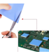 2 PCS SILICONE Blue Thermal Pad 100 x 100 x 4.0 mm thick 6 W/mK Heat Sink
