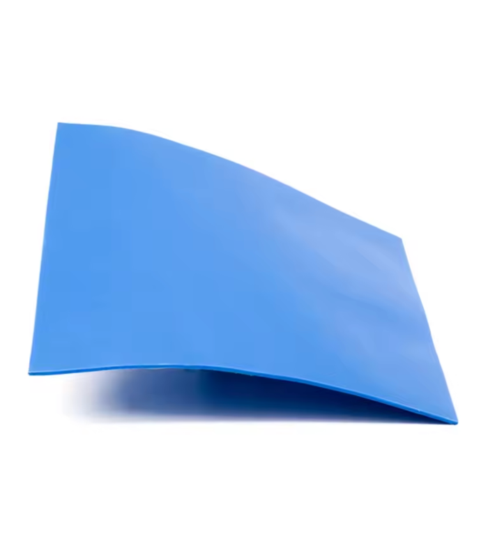 2 PCS SILICONE Blue Thermal Pad 100 x 100 x 5.0 mm thick 6 W/mK Heat Sink