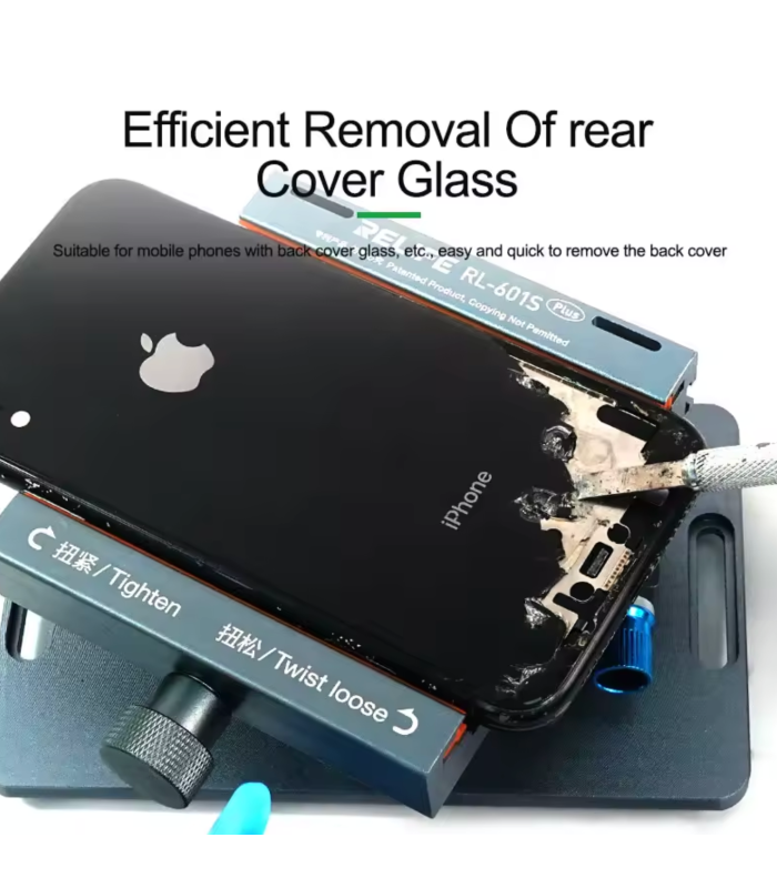 Relife RL-601s Plus 360 Degrees Holder iPhone phones Back Glass Removal Sucker
