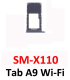 For SAMSUNG GALAXY Tab A9 SM-X110 SIM Card Simcard Tray Adapter Micro Holder