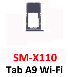 For SAMSUNG GALAXY Tab A9 SM-X110 SIM Card  Simcard Tray Adapter Micro Holder