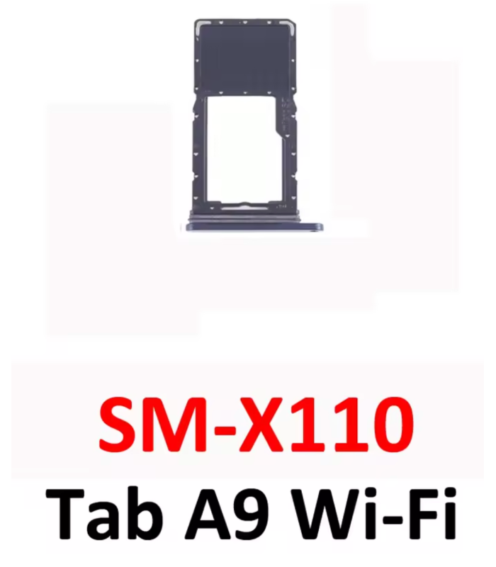 SAMSUNG GALAXY Tab A9 SM-X110 SIM Card  Simcard Tray Adapter Micro Holder