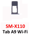 For SAMSUNG GALAXY Tab A9 SM-X110 SIM Card  Simcard Tray Adapter Micro Holder