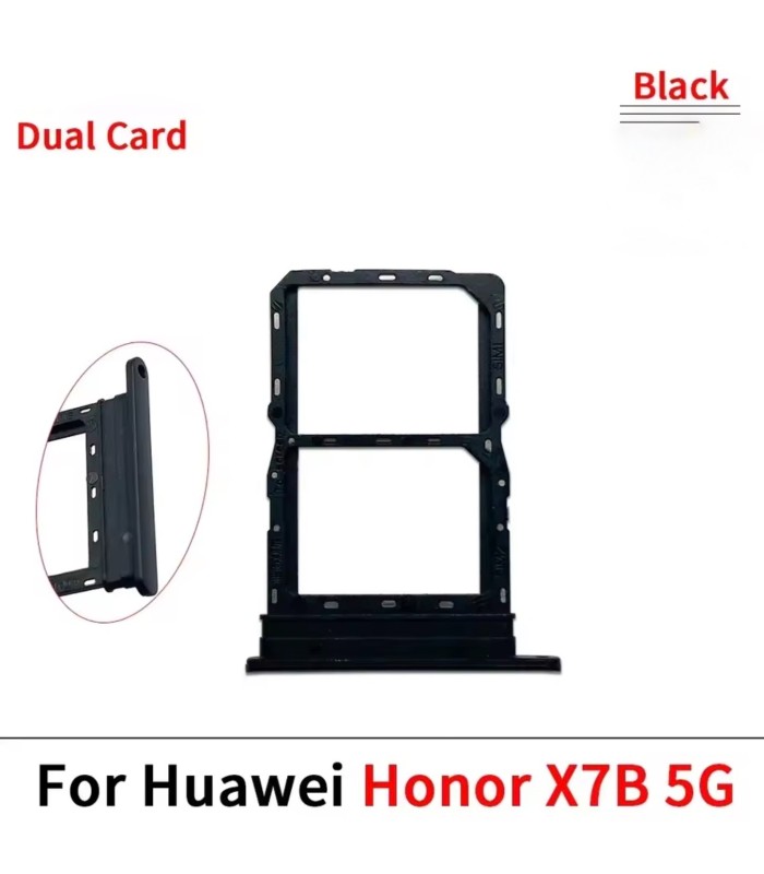 Huawei Honor X7B Black SIM Card SimCard Tray Holder Adapter CLK-LX1