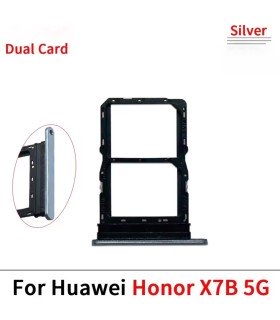 Huawei Honor X7B Silver SIM Card SimCard Tray Holder Adapter CLK-LX1