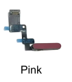 For Apple iPad 10th 2022 10.9 gen Pink Home Power Button Fingerprint Flex Cable
