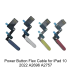 For Apple iPad 10th 2022 10.9 gen Pink Home Power Button Fingerprint Flex Cable