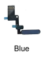 For Apple iPad 10th 2022 10.9 gen Blue Home Power Button Fingerprint Flex Cable
