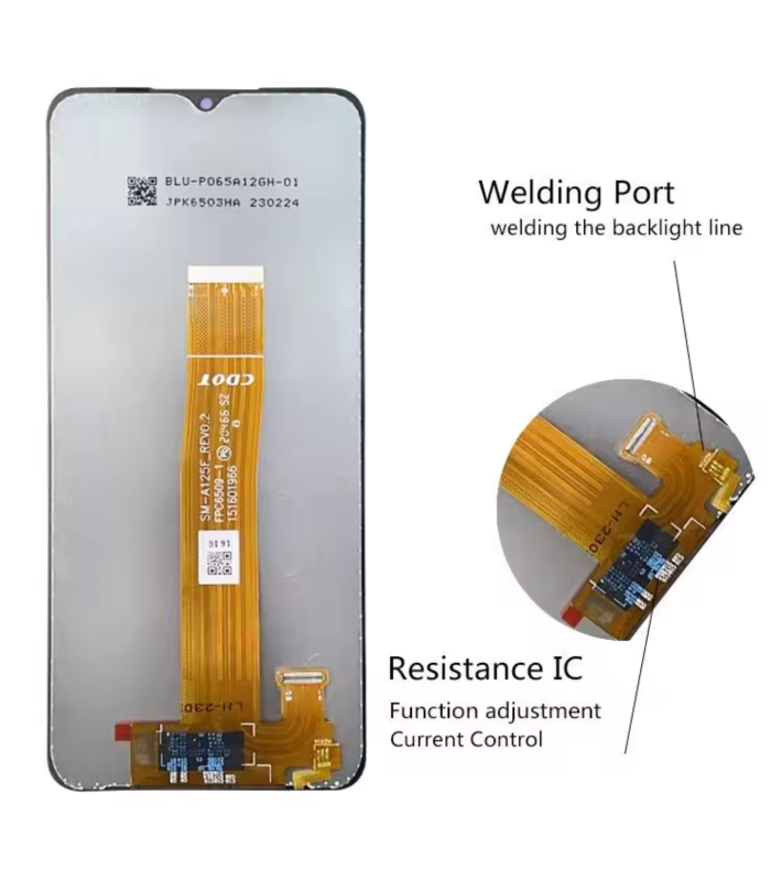 For Samsung Galaxy A12 SM-A125F SM-A125M LCD Screen Touch Digitizer Replacement