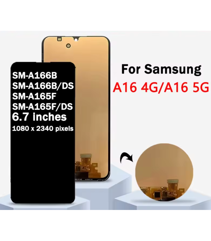 For Samsung Galaxy A16 4G/5G SM-A165 A166B Lcd Display Touch Screen
