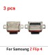 3 pcs SAMSUNG GALAXY Z FLIP 4 SM-F721 CHARGING PORT CONNECTOR