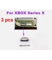 3pcs Power Eject Button Nexus FPC Connector Socket Replacement For Xbox Series X