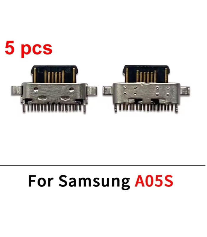 5 pcs For Samsung Galaxy A05S SM-A057Charging Charge Port Dock part other models
