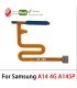 For Galaxy A14 4G SM-A145P Fingerprint Finger Print Sensor Flex Cable Grey blue