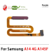 For Galaxy A14 4G SM-A145F Fingerprint Finger print Sensor Flex Cable - Purple
