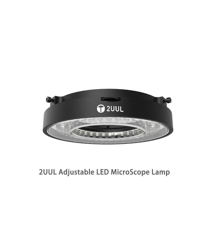 2UUL MS98 Adjustable LED MicroScope Lamp 72 LED (Black colour)
