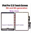 For Apple iPad Pro 12.9 5th | 6th Gen outer Touch Screen Digitizer With OCA