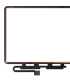 For Apple iPad Pro 12.9 5th 6th Gen outer Touchpad Touch Screen Digitizer With OCA