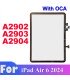 For Apple iPad Air 6 11 inch Gen 2024 glass lens Touch Screen Digitizer With OCA