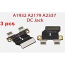 3 pcs MacBook Air 13 2018/19/20-A2179 A2337 A1932 USB Charging charger Port flex