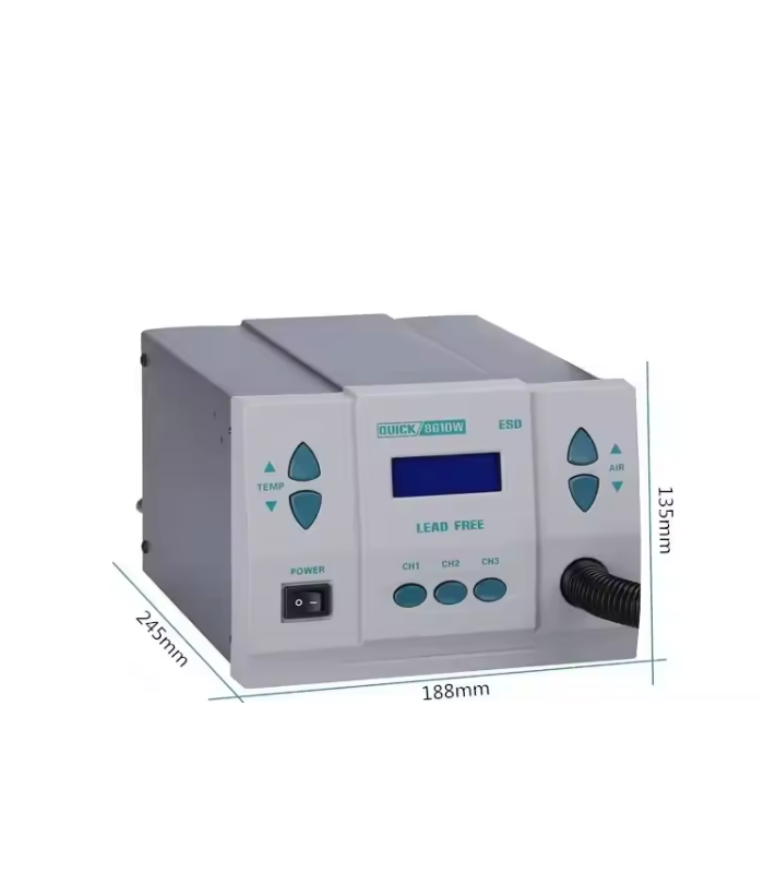 Quick 861 DW 861DW Hot Air Rework hot air Station 1000W SMD