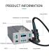 Quick 861 DW 861DW Hot Air Rework hot air Station 1000W SMD