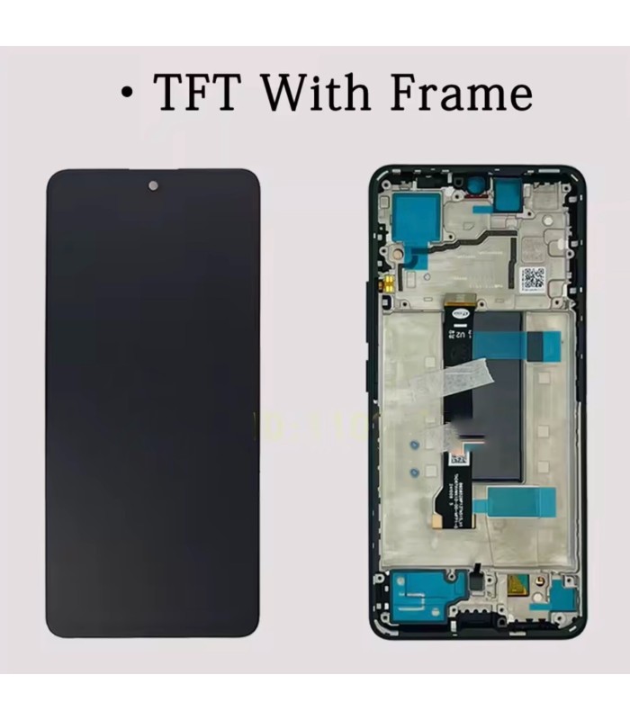 For Xiaomi POCO X6 5G TFT LCD Display Touch Screen 23122PCD1G with frame