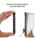 For Nintendo Switch Console Left Right Slide Rail rails Bracket Replacement