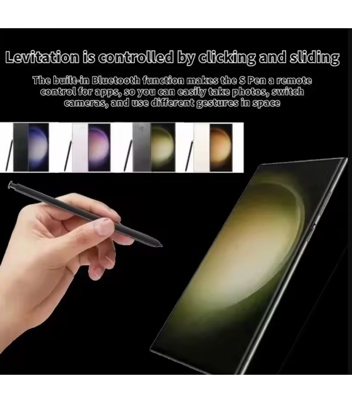 Genuine Samsung Galaxy S23 Ultra Black S Pen Touch Stylus-Bluetooth SM-S918