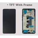 For Xiaomi POCO X6 5G TFT LCD Display Touch Screen 23122PCD1G with frame