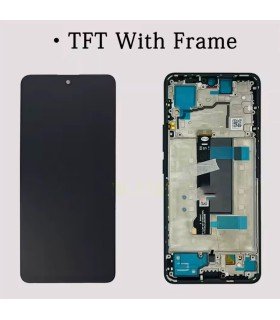 For Xiaomi POCO X6 5G TFT LCD Display Touch Screen 23122PCD1G with frame