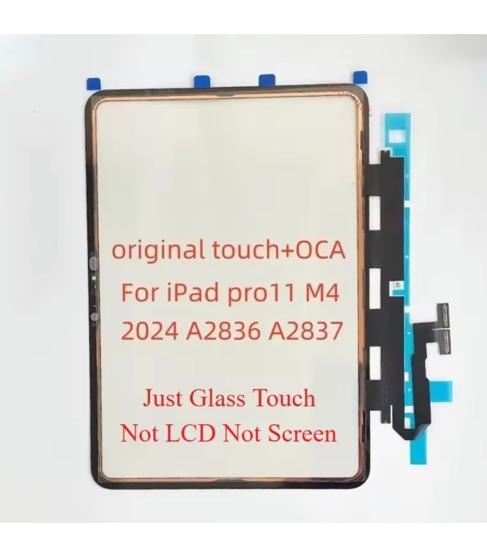 For iPad Pro 11 M4 2024 A2836 A2837 Touchpad Touch Screen Digitizer With OCA