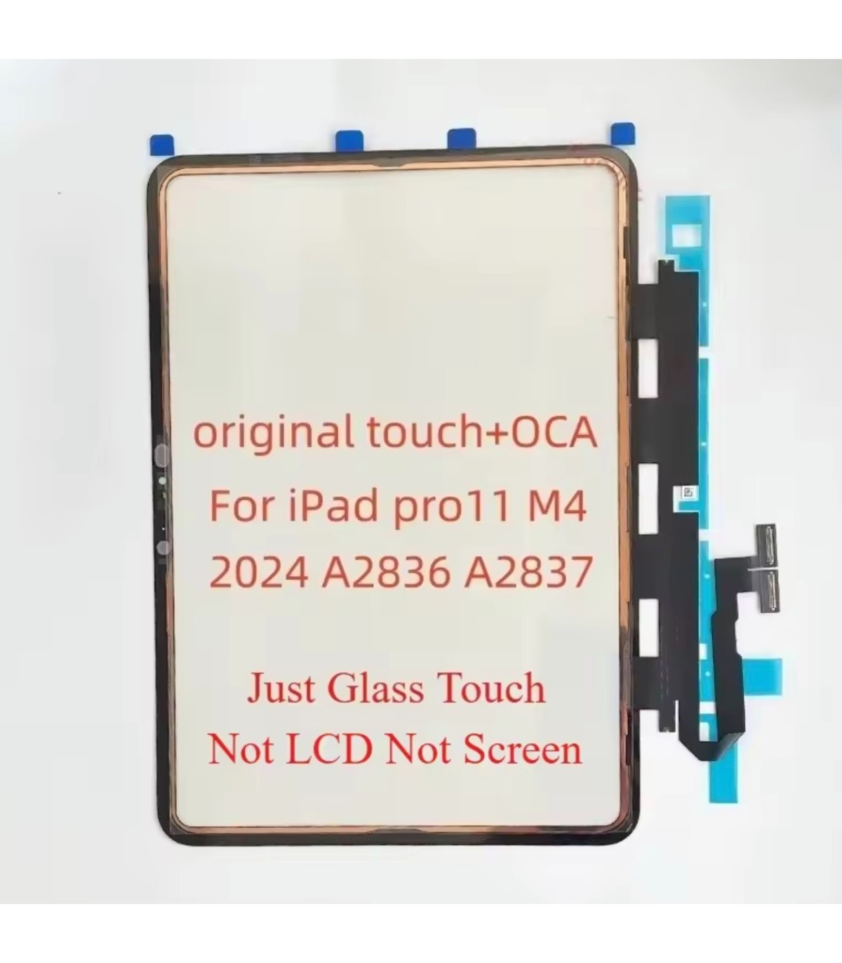 For iPad Pro 11 M4 2024 A2836 A2837 Touchpad Touch Screen Digitizer Wi
