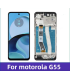 For Motorola MOTO G55 5G XT2435-2 LCD Display Touch Screen Digitizer with Frame