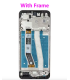 For Motorola MOTO G55 5G XT2435-2 LCD Display Touch Screen Digitizer with Frame