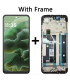 For Motorola Moto G35 XT2433 LCD Display Screen Touch Touchpad Digitizer Frame