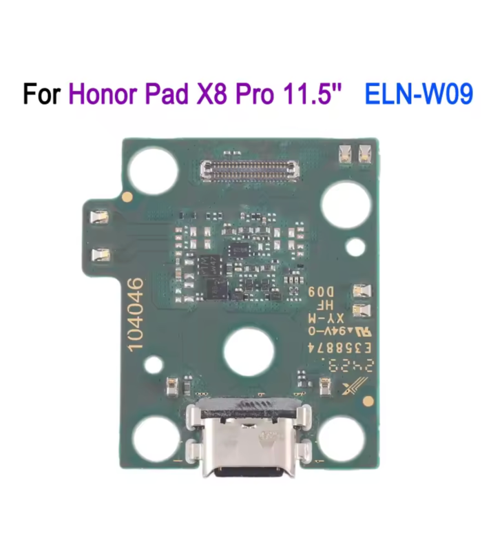 For Huawei Honor Pad X8 Pro 11.5 inch ELN-W09 Charging Charger Port Board flex