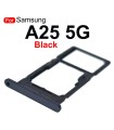 For Samsung Galaxy A25 5G BLACK Replacement Dual Sim Card Tray Holder