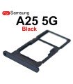For Samsung Galaxy A25 5G BLACK Replacement Dual Sim Card Tray Holder