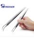 MECHANIC AAA-15 Curved Head ESD Stainless Steel Ultra Precision Tweezer Tool